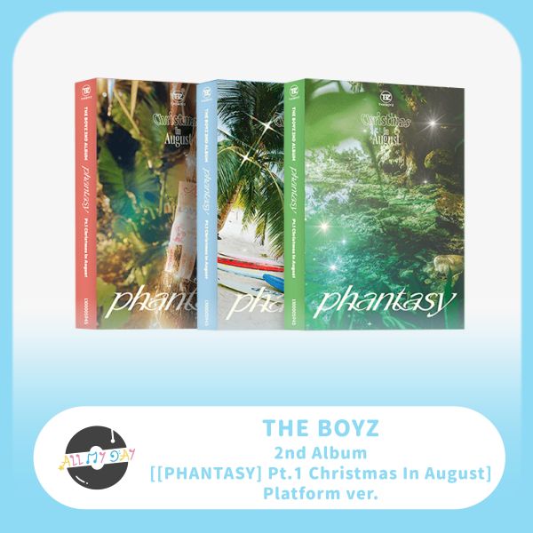THE BOYZ 正規二輯《PHANTASY-Pt.1 Christmas In August》(PLATFORM ver.) THE BOYZ,正規二輯,PHANTASY-Pt.1 Christmas In August,PLATFORM ver.