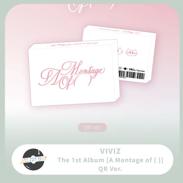 VIVIZ 正規一輯《A Montage of ( )》（QR ver.）預購 VIVIZ,正規一輯,A Montage of ( ),QR ver.