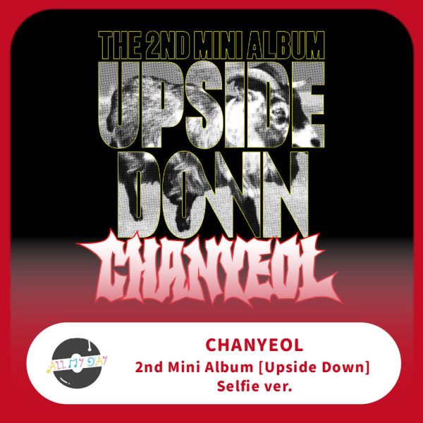 朴燦烈 CHANYEOL 迷你二輯《Upside Down》（Selfie ver.）預購 朴燦烈,CHANYEOL,迷你二輯,Upside Down,Selfie ver.