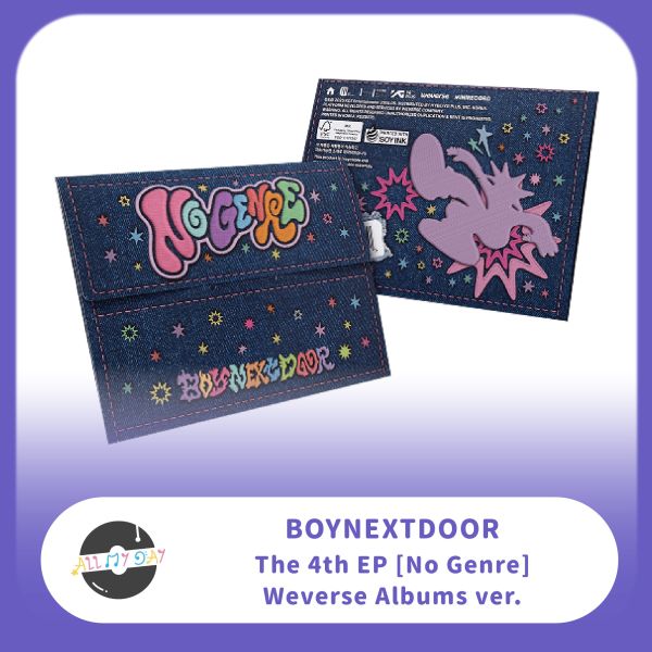 BOYNEXTDOOR 單曲四輯《No Genre》（Weverse Albums ver.） BOYNEXTDOOR,單曲四輯,No Genre,Weverse Albums ver.