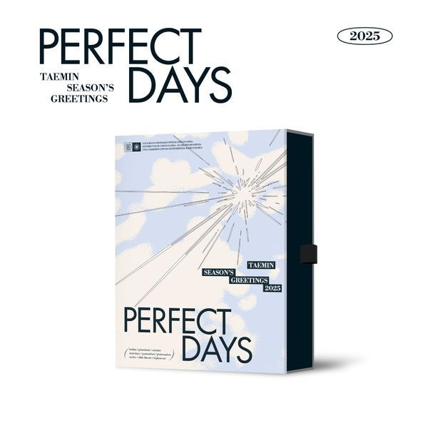 泰民 [PERFECT DAYS] 2025官方年曆 代購 ~11/22 泰民,PERFECT DAYS,2025官方年曆