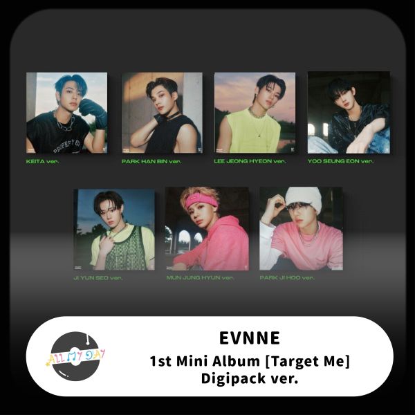 EVNNE 迷你一輯《Target: ME》(Digipack ver.) EVNNE,迷你一輯,Target: ME,Digipack ver.