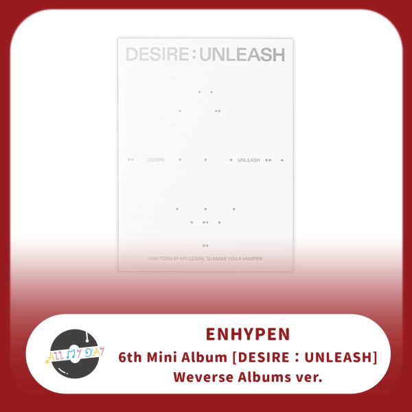 ENHYPEN 迷你六輯《DESIRE : UNLEASH》（Weverse Albums ver.）預購 ENHYPEN,迷你六輯,DESIRE : UNLEASH,Weverse Albums ver.