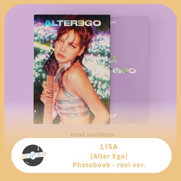 LISA 個人專輯《Alter Ego》（Photobook roxi ver.） LISA,個人專輯,Alter Ego,Photobook roxi ver.