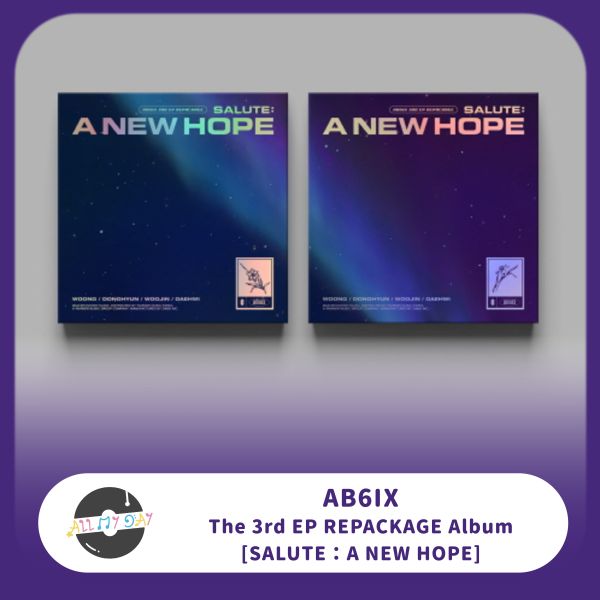 AB6IX 迷你三輯 改版專《SALUTE : A NEW HOPE》 AB6IX,迷你三輯,改版專,SALUTE : A NEW HOPE
