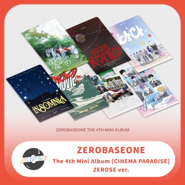 ZEROBASEONE 迷你四輯《CINEMA PARADISE》(ZEROSE Ver.) ZEROBASEONE,迷你四輯,CINEMA PARADISE,ZEROSE Ver.