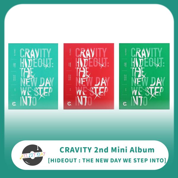 CRAVITY 迷你二輯《HIDEOUT: THE NEW DAY WE STEP INTO》 CRAVITY,迷你二輯,HIDEOUT: THE NEW DAY WE STEP INTO