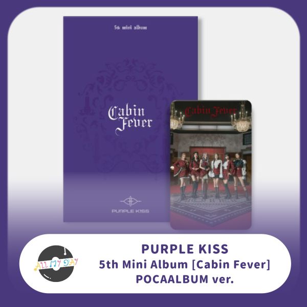 Purple kiss 迷你五輯《Cabin Fever》(POCAALBUM ver.) Purple kiss,迷你五輯,Cabin Fever,POCAALBUM ver.