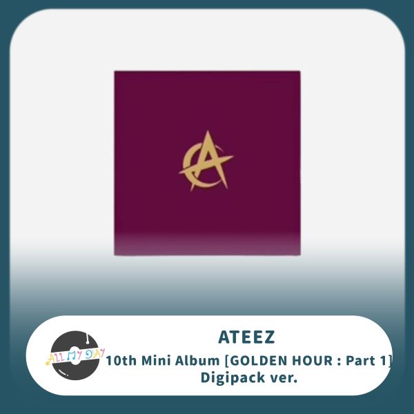 ATEEZ 迷你十輯《GOLDEN HOUR : Part.1 》(Digipak ver.) ATEEZ,迷你十輯,GOLDEN HOUR : Part.1,Digipak ver