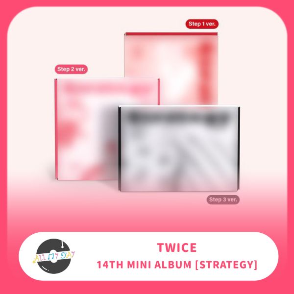 TWICE 迷你十四輯《STRATEGY》預購～12/2 TWICE,迷你十四,STRATEGY,含通路特典,預購