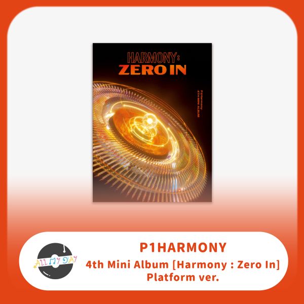 P1Harmony 迷你四輯《HARMONY : ZERO IN》(Platform ver.) (版本隨機) P1Harmony,迷你四輯,HARMONY : ZERO IN,Platform ver,版本隨機