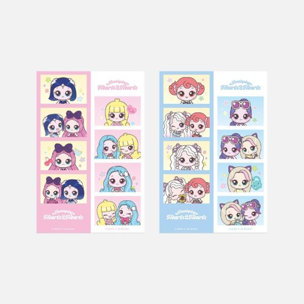 Hearts2Hearts 人生四格貼紙 ₩4000 [ Hearts2Hearts X Teenieping OFFICIAL MD ] 官方週邊 代購 Hearts2Hearts,人生四格貼紙,Hearts2Hearts X Teenieping OFFICIAL MD,官方週邊