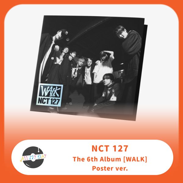 Nct127 walk アルバム　poster ver. 新品未開封　セット jp.ktown4u.com : NCT 127 - 正規アルバム6集 [WALK] (Poster Ver.)