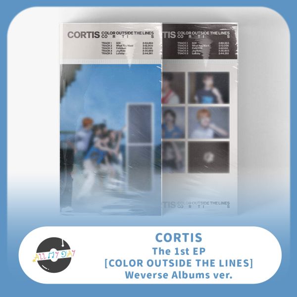 CORTIS 單曲一輯《COLOR OUTSIDE THE LINES》（Weverse Albums ver.）預購 CORTIS,單曲一輯,COLOR OUTSIDE THE LINES,Weverse Albums ver.