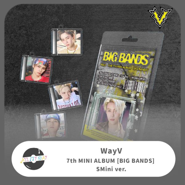 WayV 迷你七輯《BIG BANDS》（SMini ver.） WayV,迷你七輯,BIG BANDS,SMini ver