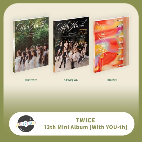 TWICE 迷你十三輯《With YOU-th》 TWICE,迷你十三輯,With YOU-th