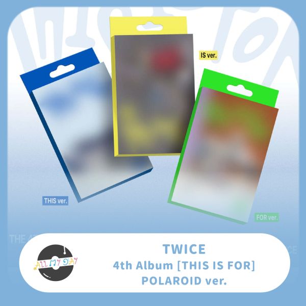 TWICE 正規四輯《THIS IS FOR》（POLAROID ver.）預購 TWICE,正規四輯,THIS IS FOR,POLAROID ver.