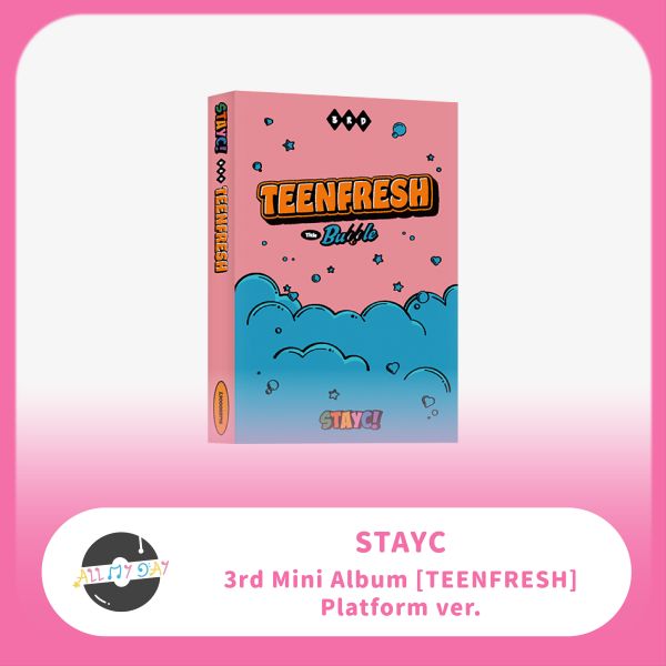 STAYC 迷你三輯《TEENFRESH》(Platform ver.) STAYC,迷你三輯,TEENFRESH,Platform ver,版本隨機
