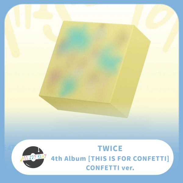 TWICE 正規四輯《THIS IS FOR》（CONFETTI ver.）預購 TWICE,正規四輯,THIS IS FOR,CONFETTI ver.