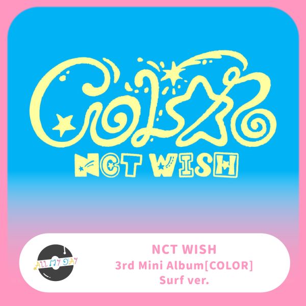 NCT WISH 迷你三輯《COLOR》（Surf ver.）預購 NCT WISH,迷你三輯,COLOR,Surf ver.