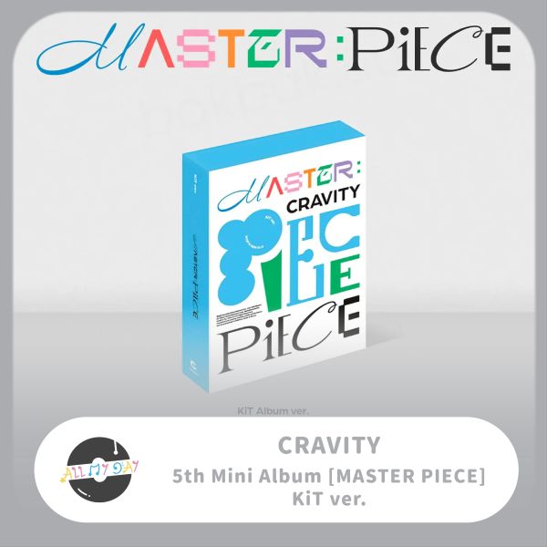 CRAVITY 迷你五輯《MASTER:PIECE》(KiT ver.) CRAVITY,迷你五輯,MASTER:PIECE,版本隨機,KiT ver.