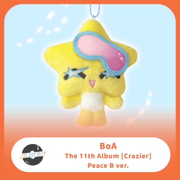 BoA 正規十一輯《Crazier》（Peace B ver.）預購 BoA,正規十一輯,Crazier,Peace B ver.