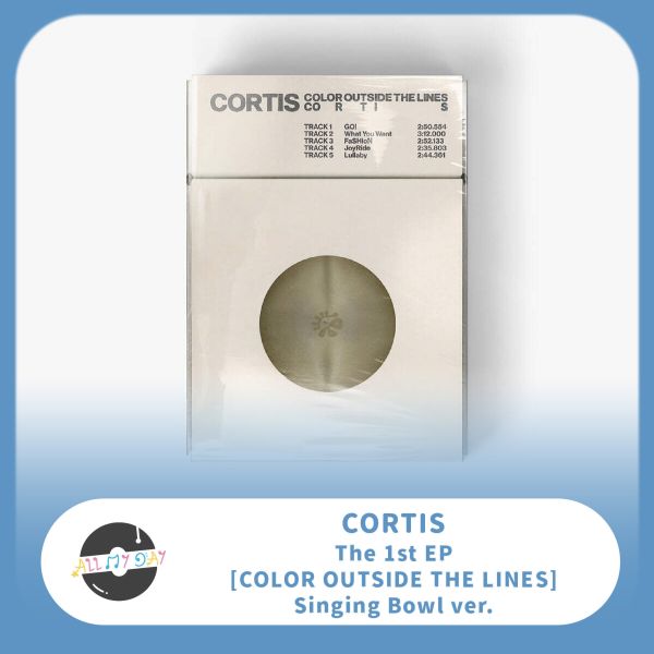 CORTIS 單曲一輯《COLOR OUTSIDE THE LINES》（Singing Bowl ver.）預購 CORTIS,單曲一輯,COLOR OUTSIDE THE LINES,Singing Bowl ver.