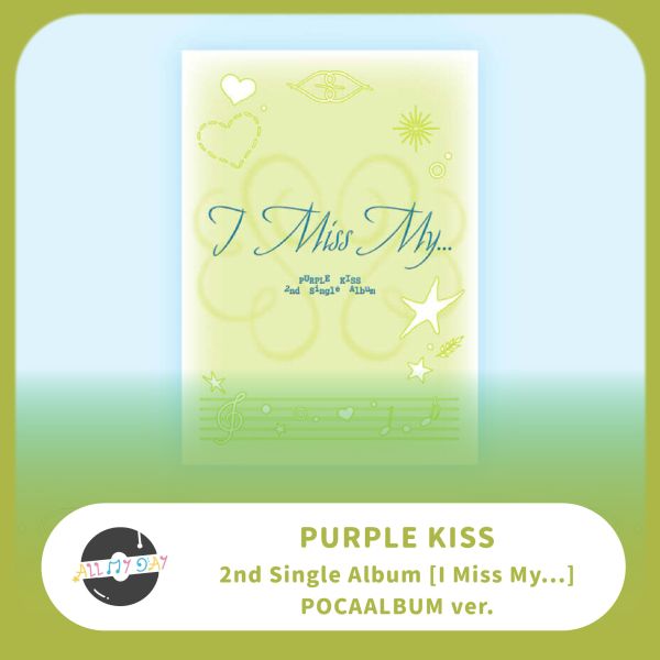 PURPLE KISS 單曲二輯《I Miss My...》（POCAALBUM ver.）預購 PURPLE KISS,單曲二輯,I Miss My...,POCAALBUM ver.