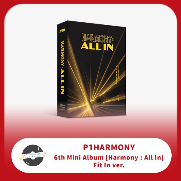 P1Harmony 迷你六輯《HARMONY : ALL IN》(FIT IN ver.) P1Harmony,迷你六輯,HARMONY : ALL IN,FIT IN ver.