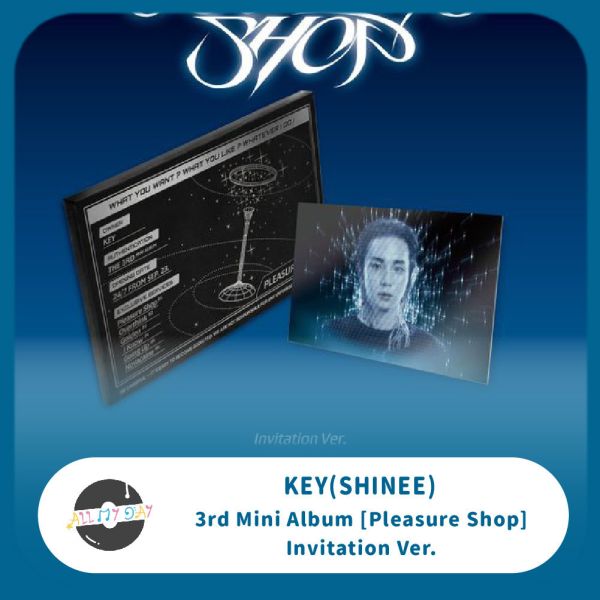 KEY 迷你三輯《Pleasure Shop》(Invitation Ver.) KEY,迷你三輯,Pleasure Shop,Invitation Ver