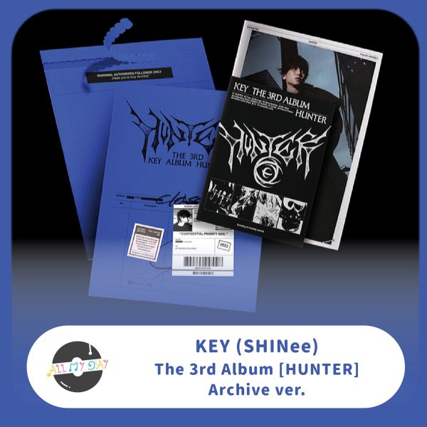 KEY 正規三輯《HUNTER》（Archive ver.）預購 KEY,正規三輯,HUNTER,Archive ver.