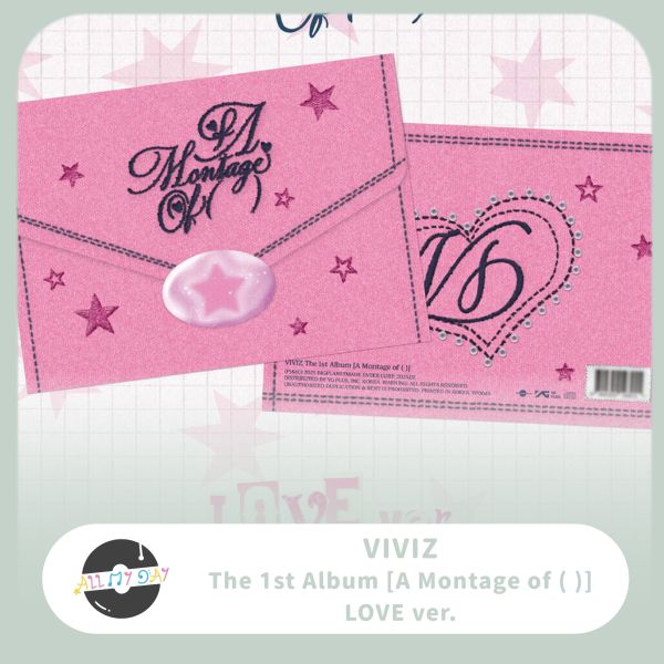VIVIZ 正規一輯《A Montage of ( )》（LOVE ver.）預購 VIVIZ,正規一輯,A Montage of ( ),LOVE ver.
