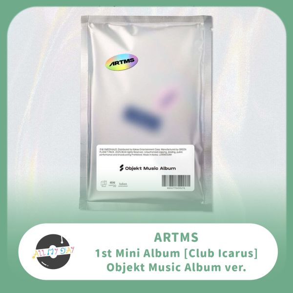 thumbnail image 2 of ARTMS - 1st Mini Album Club Icarus Objekt Music Album - QR Code Digital Download 2 of 10