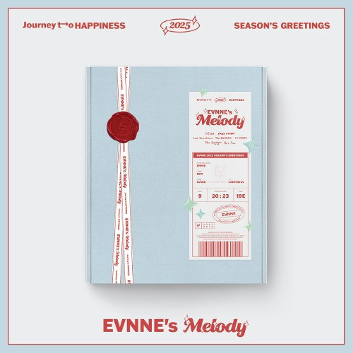 EVNNE [Journey to HAPPINESS : EVNNE's Melody] 2025官方年曆 代購 ~12/20 EVNNE,Journey to HAPPINESS : EVNNE's Melody,2025官方年曆