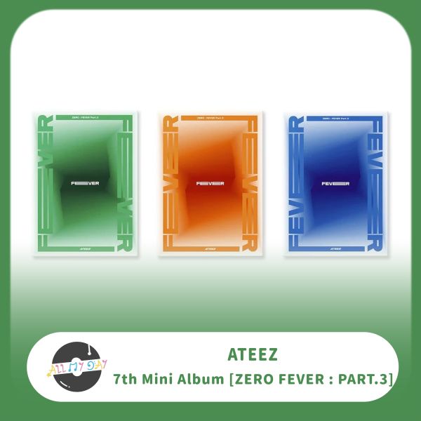 ATEEZ 迷你七輯《ZERO : FEVER Part.3》 ATEEZ,迷你七輯,ZERO : FEVER Part.3