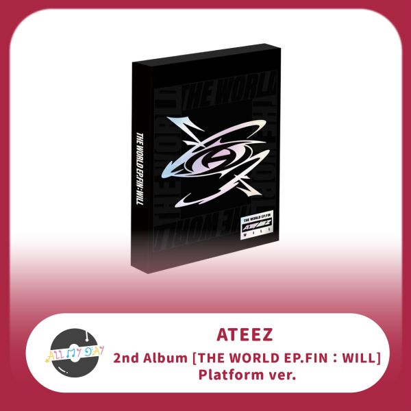 ATEEZ 正規二輯《THE WORLD EP.FIN : WILL》(Platform ver.) ATEEZ,正規二輯,THE WORLD EP.FIN : WILL,Platform ver.