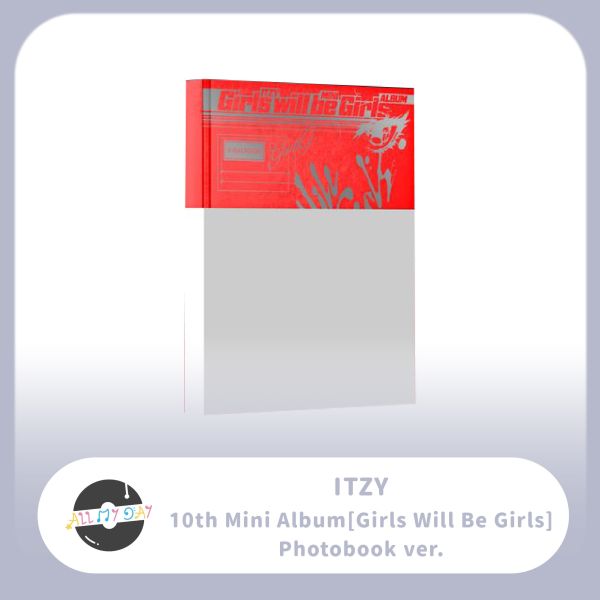 ITZY 迷你十輯《Girls Will Be Girls》（Photobook ver.）預購 ITZY,迷你十輯,Girls Will Be Girls,Photobook ver.