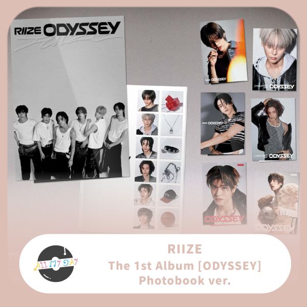 RIIZE 正規一輯《ODYSSEY》（Photobook ver.） RIIZE,正規一輯,ODYSSEY,Photobook ver.