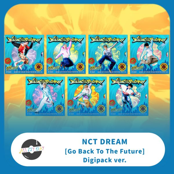 NCT DREAM 正規專輯《Go Back To The Future》（Digipack  ver.）預購 NCT DREAM,正規專輯,Go Back To The Future,Digipack  ver.