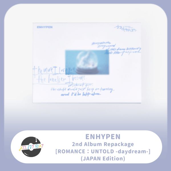 ENHYPEN 正規二輯後續《ROMANCE : UNTOLD -daydream-》(JAPAN Edition) ENHYPEN,正規二輯後續,ROMANCE : UNTOLD -daydream-,JAPAN Edition