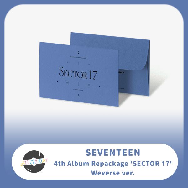 SEVENTEEN 正規四輯 重裝版《SECTOR 17》(Weverse Albums ver.) SEVENTEEN,正規四輯改版,Weverse Albums ver,Sector 17