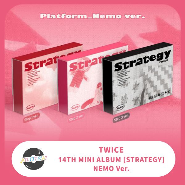 TWICE 迷你十四輯《STRATEGY》（NEMO ver.） TWICE,迷你十四,STRATEGY,NEMO ver