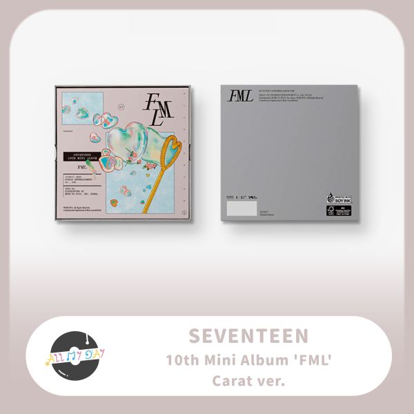 SEVENTEEN 迷你十輯《FML》(CARAT ver.) SEVENTEEN,迷你十輯,CARAT ver,FML