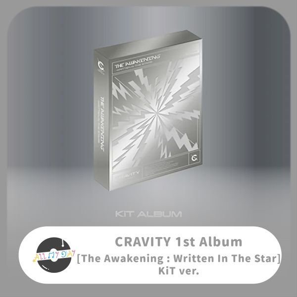 CRAVITY 正規一輯《Pt.1 The Awakening: Written In The Stars》(KiT ver.) CRAVITY,正規一輯,The Awakening: Written In The Stars,KiT ver.