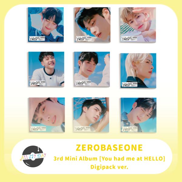 ZEROBASEONE 迷你三輯《You had me at HELLO》(Digipack ver.) ZEROBASEONE,迷你三輯,You had me at HELLO,Digipack ver.