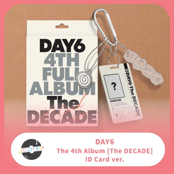 DAY6 正規四輯《The DECADE》（ID Card ver.）預購 DAY6,正規四輯,The DECADE,ID Card ver.