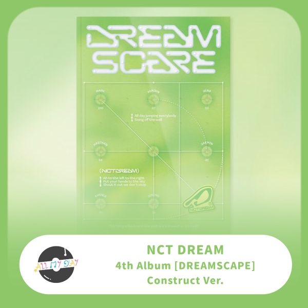 NCT DREAM 正規四輯《DREAMSCAPE》(Construct Ver.) NCT DREAM,正規四輯,DREAMSCAPE,Construct Ver