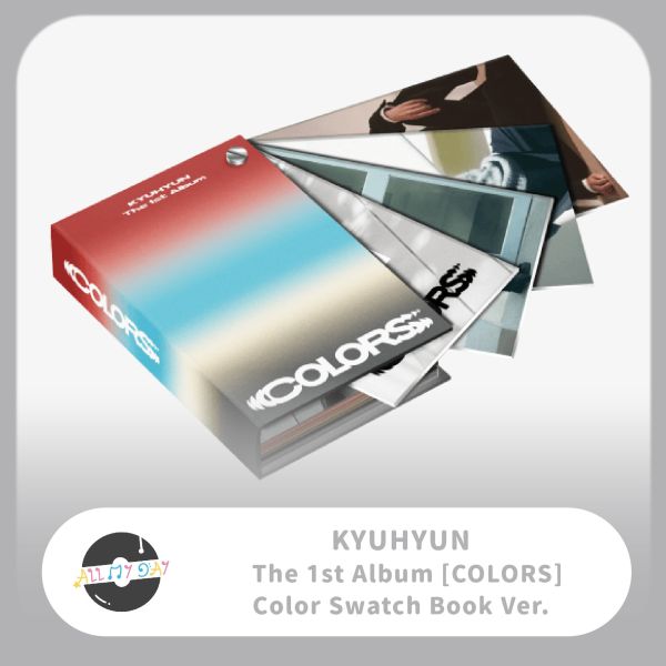 圭賢 KYUHYUN 正規一輯《 COLORS 》（ Color Swatch Book Ver. ）預購～11/23 圭賢,KYUHYUN,正規一輯,COLORS,Color Swatch Book Ver.