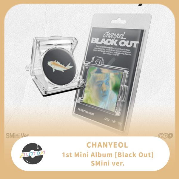 朴燦烈 CHANYEOL 迷你一輯《Black Out》(SMini ver.) 朴燦烈,CHANYEOL,迷你一輯,Black Out,SMini ver.