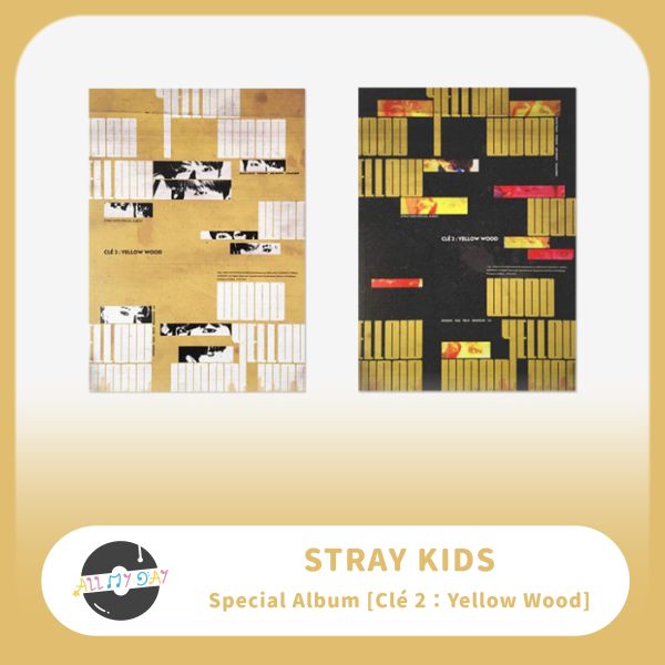 Stray Kids 特別專輯《Clé 2: Yellow Wood》 Stray Kids,特別專輯,Clé 2: Yellow Wood,版本隨機